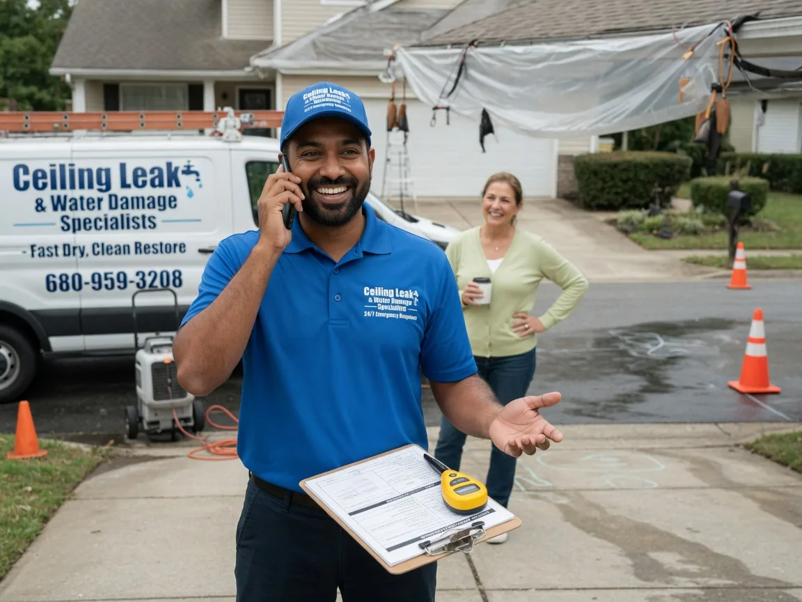 Ceiling Leak Cleanup Glen Alpine, NC FAQs